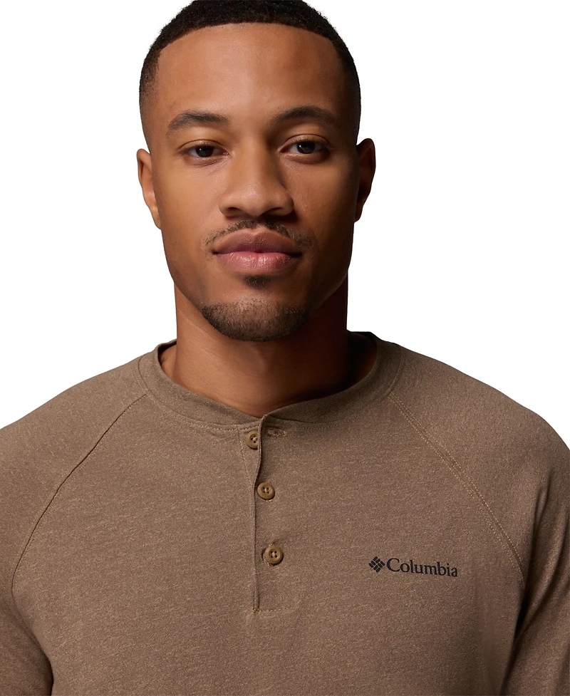 Columbia Men's Thistletown Hills Raglan Henley T-Shirt