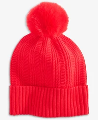 On 34th Boxed Rib-Knit Beanie, Macy's Exclusive