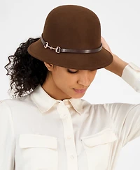 Giani Bernini Horsebit Felt Cloche Hat, Macy's Exclusive