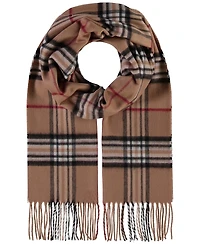 V. Fraas Men's Classic Plaid Cashmink Scarf