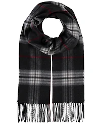 V. Fraas Men's Classic Plaid Cashmink Scarf
