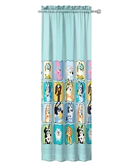 Sunny Side Up Bluey Curtains for Kids Bedroom 4-Piece Drape Set Pack of 2