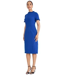 Maggy London Women's Ruffled-Trim Sheath Dress