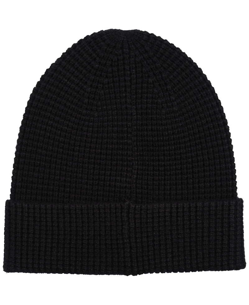 Alfani Men's Cuffed Waffle Beanie, Macy's Exclusive