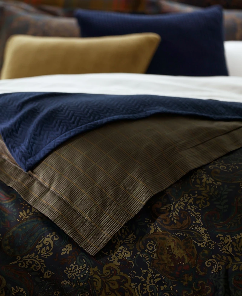 Lauren Ralph Lauren Henry Cotton Sateen Reversible 3-Pc. Comforter Set, King