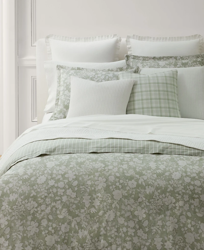 Lauren Ralph Lauren Heather Reversible 3-Pc. Duvet Cover Set, King