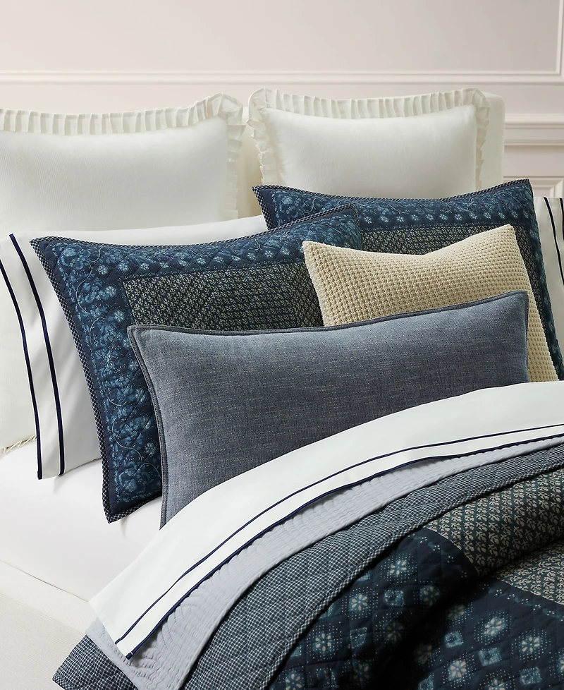 Lauren Ralph Lauren Beckett Diamond-Stitched Cotton Quilt, King
