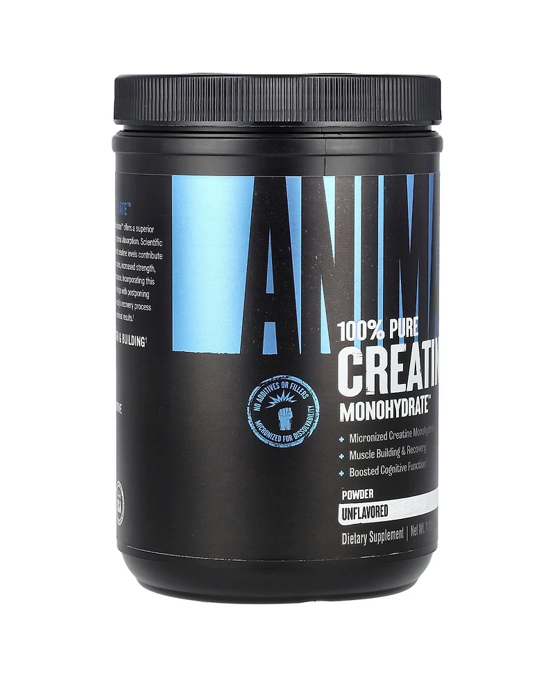 Animal 100% Pure Creatine Monohydrate Powder Unflavored