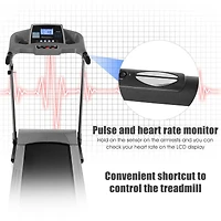 Electric Motorized Folding Treadmill for Home Fitness and Running