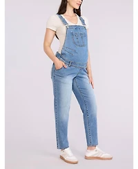 Motherhood Maternity Women's Relaxed Fit Denim Overall