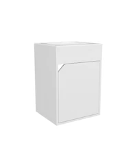 Fm Furniture Nelson Bathroom Floating Vanity, Wenge
