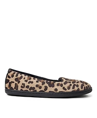 Dearfoams Womens Rebecca Microfiber Velour Closed Back House Slipper