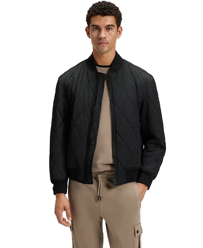 Boss by Hugo Men's Onion Quilting Water-Repellent Jacket