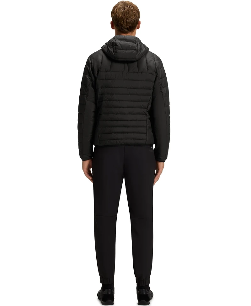 Boss by Hugo Boss Men's Water-Repellent Hooded Jacket