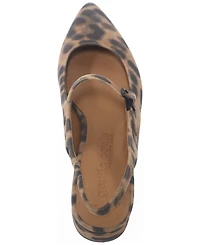 Gentle Souls Women's Gladys Fierce Felin Slingback Pumps
