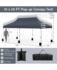 10x20 Ft Pop Up Canopy