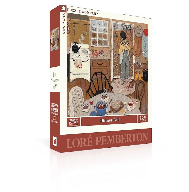 New York Puzzle Company Dinner Bell 500 Piece Puzzle