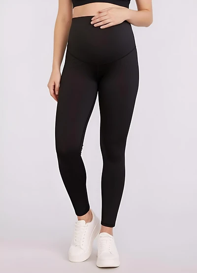 Motherhood Maternity Women's Active Over the Belly Leggings