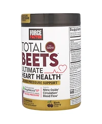 Force Factor Total Beets With CoQ10 Ultimate Heart Health Black Cherry