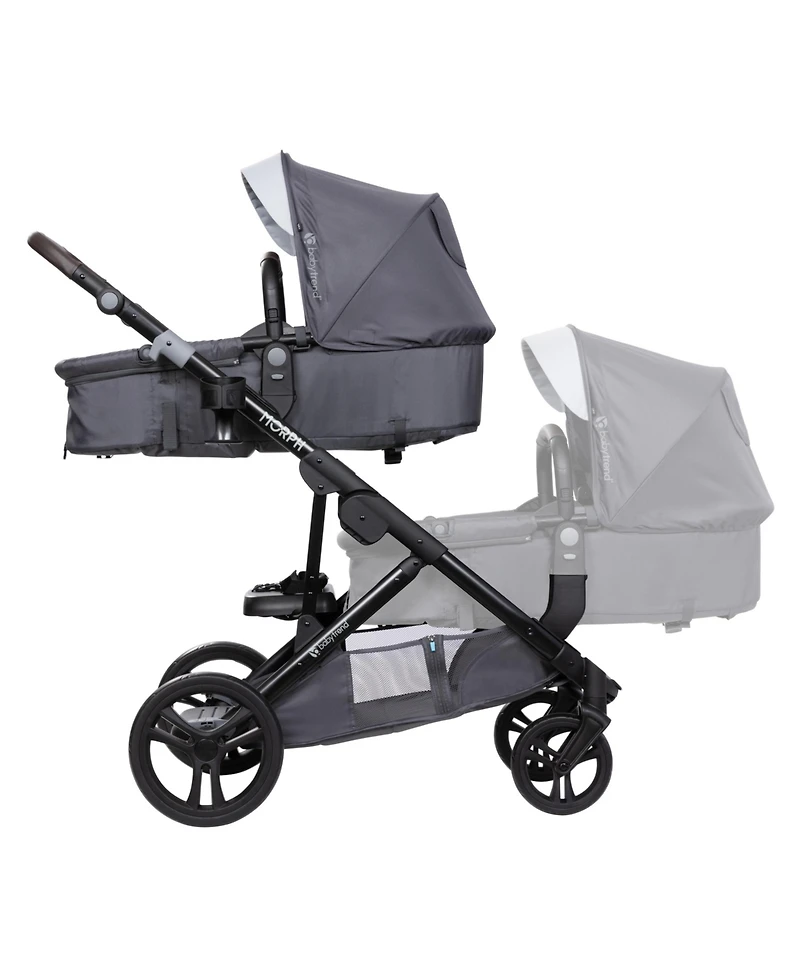 Baby Trend Baby Second Seat for Morph Single to Double Stroller - Dash Grey