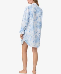 Eileen West Women's Long Sleeve Nightshirt