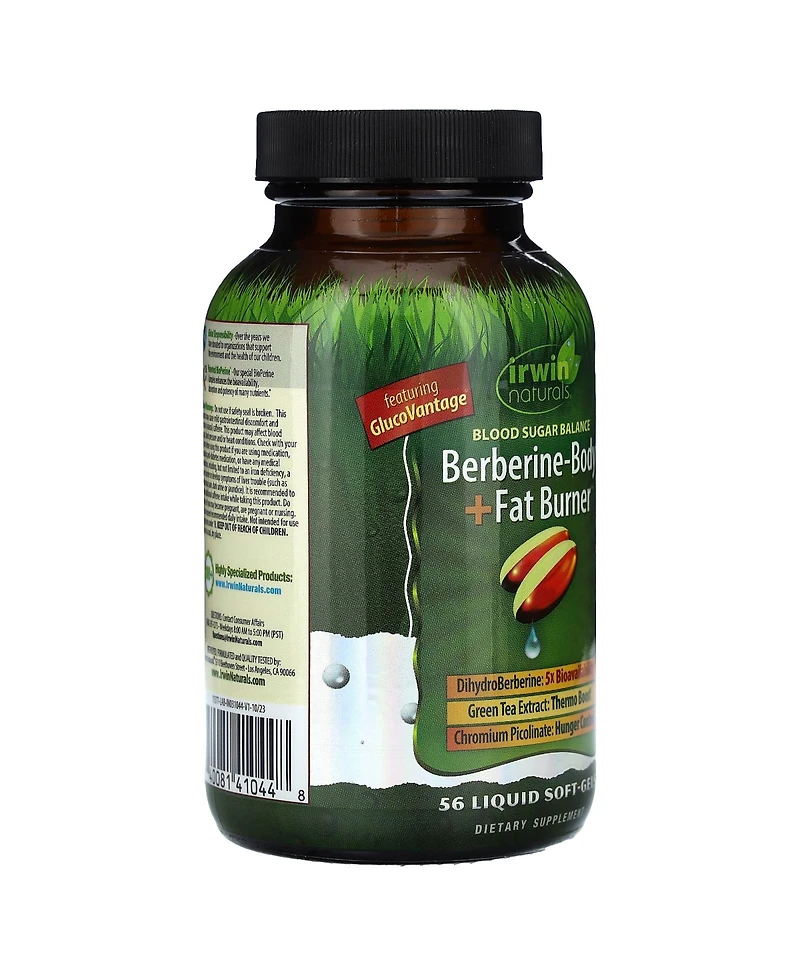 Irwin Naturals Berberine-Body + Fat Burner