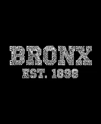 La Pop Art Plus Popular Neighborhoods Bronx, Ny Word V-Neck T-Shirt