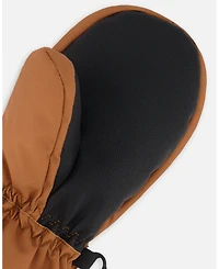 Deux par Deux Baby Boy Winter Mittens Play Brown Sugar - Baby