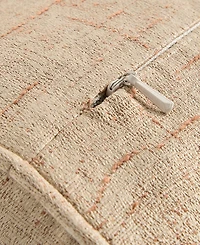 Hotel Collection Etch Decorative Pillow, 8" x 30"