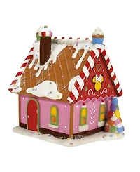 Department 56 Minnie's Peppermint Villa Lit Building