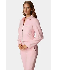 Bebe Women's Embellished Bomber Jacket