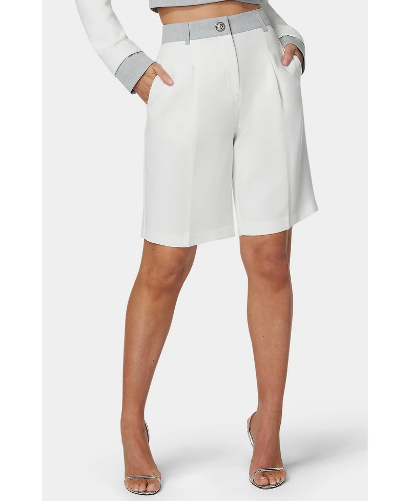 Bebe Tailored Bermuda Shorts