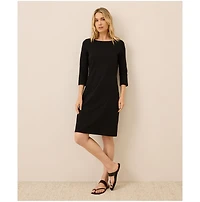 Pact Organic Cotton Softspun Boat Neck Dress