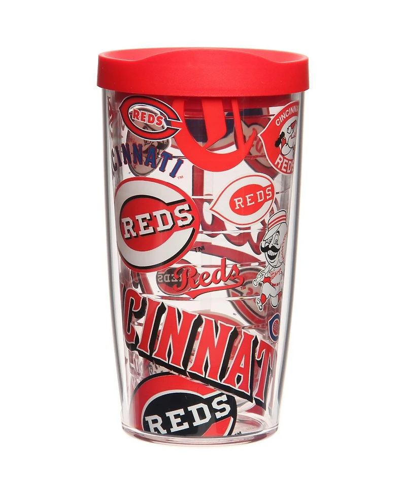 Tervis Cincinnati Reds 16oz. All Over Wrap Tumbler With Lid