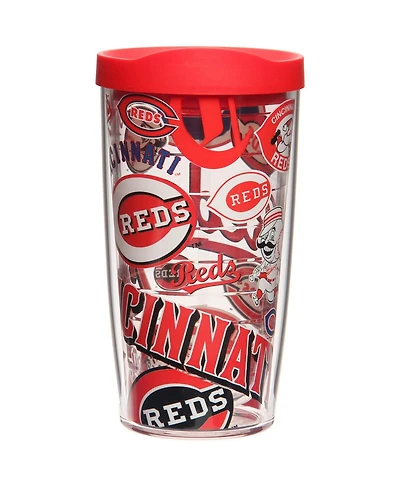 Tervis Cincinnati Reds 16oz. All Over Wrap Tumbler With Lid