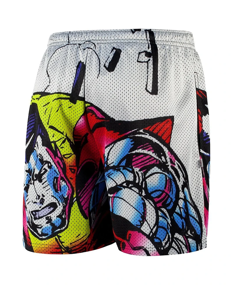 Chalk Line Men's Red X-Men Colossus Retro Shorts