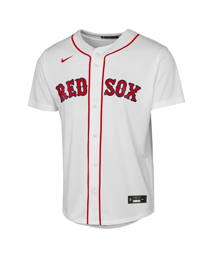 Nike Baby Boys and Girls Jarren Duran White Boston Red Sox Home Replica Jersey