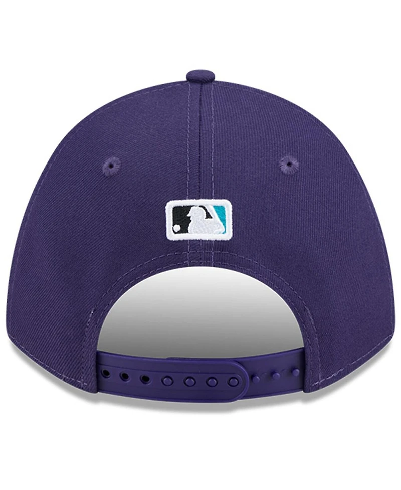New Era Men's Purple Arizona Diamondbacks Baseball Hall of Fame 9FORTY M-Crown Adjustable Hat