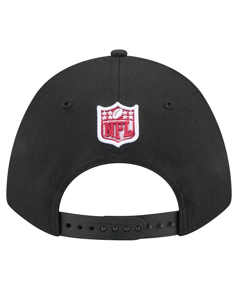 New Era Men's Black Arizona Cardinals Team Collection 9FORTY M-Crown Adjustable Hat