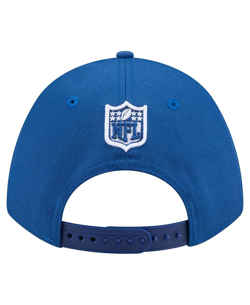 New Era Men's Royal Indianapolis Colts Team Collection 9FORTY M-Crown Adjustable Hat