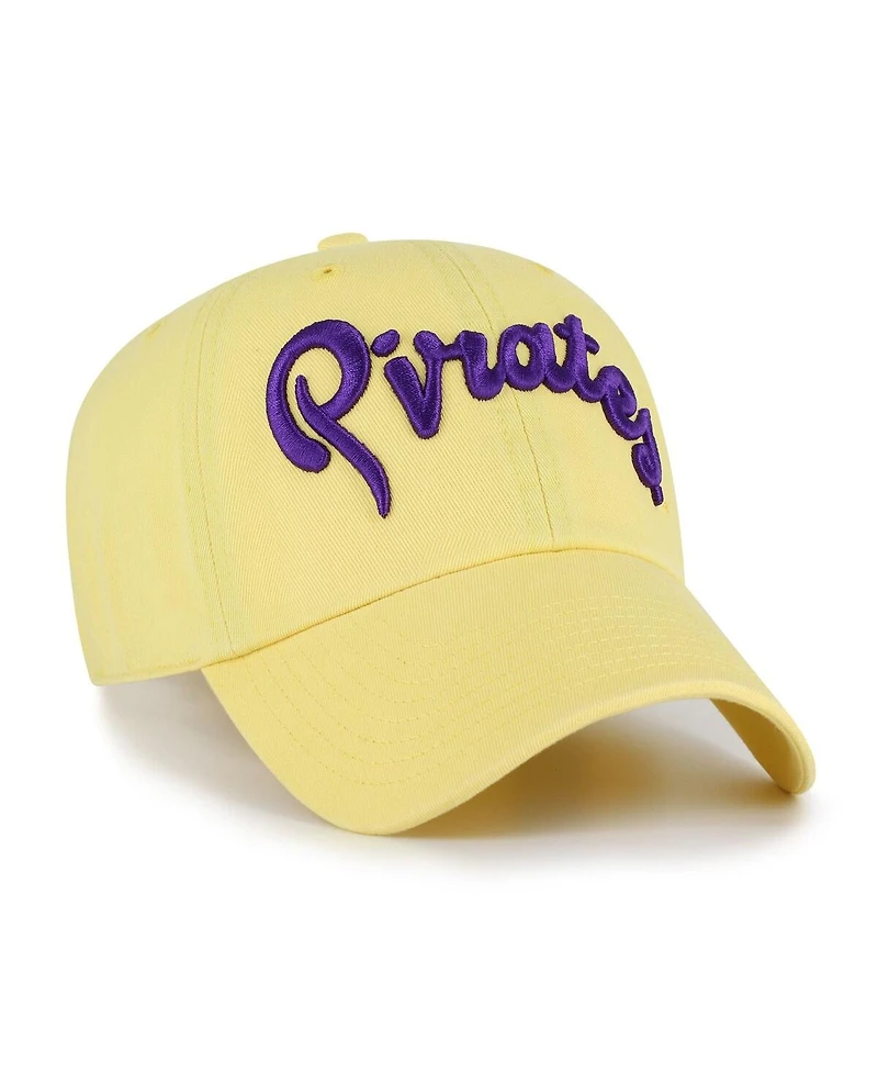 '47 Brand Men's Maize Ecu Pirates Clean Up Adjustable Hat