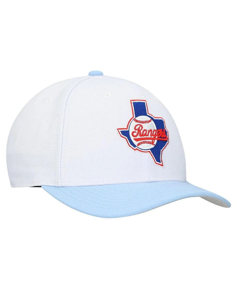 Mitchell & Ness Men's and Women's Gray Texas Rangers Basic Coop Pro Adjustable Hat