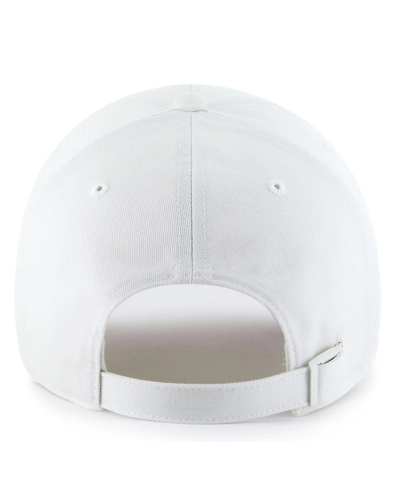 '47 Brand Men's White Georgia Bulldogs Contemporary Basics Foundation Clean Up Adjustable Hat