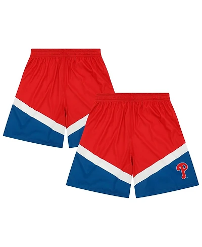 Foco Men's Red Philadelphia Phillies Color Blocked Shorts