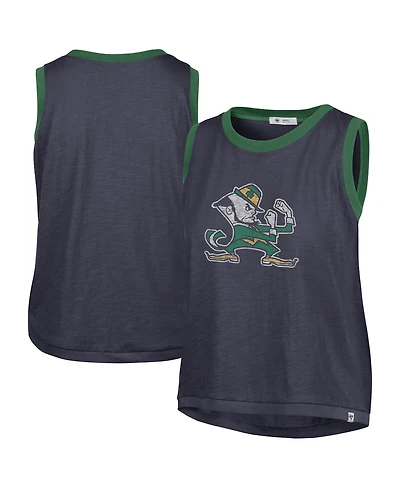 '47 Brand Women's Navy Notre Dame Fighting Irish Premier Ringer Tank Top