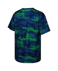 Outerstuff Big Boys and Girls Navy Notre Dame Fighting Irish Scrimmage Sublimated T-Shirt