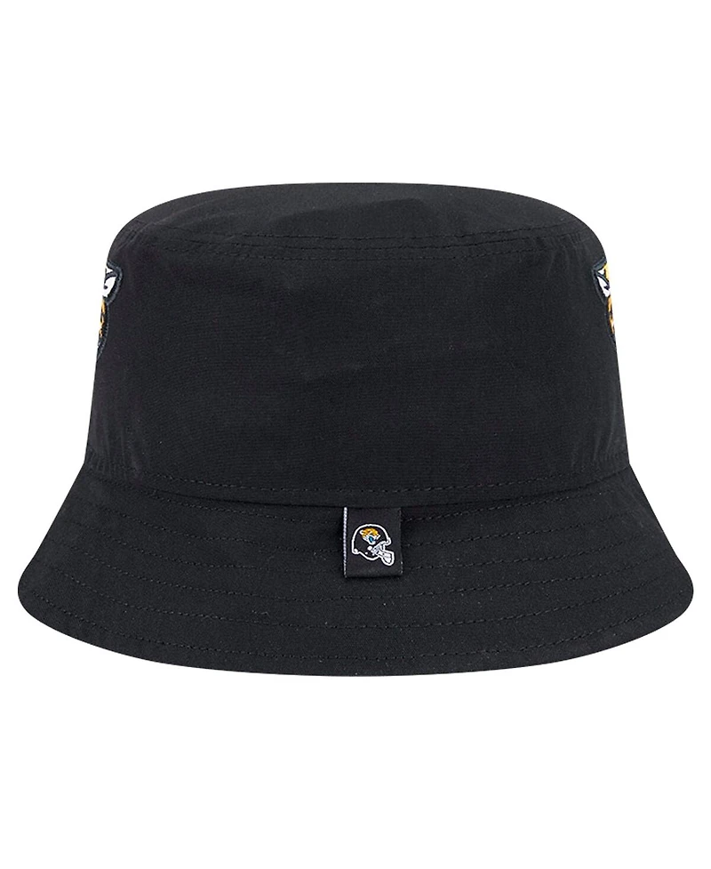 New Era Men's Black Jacksonville Jaguars Helmet Bucket Hat