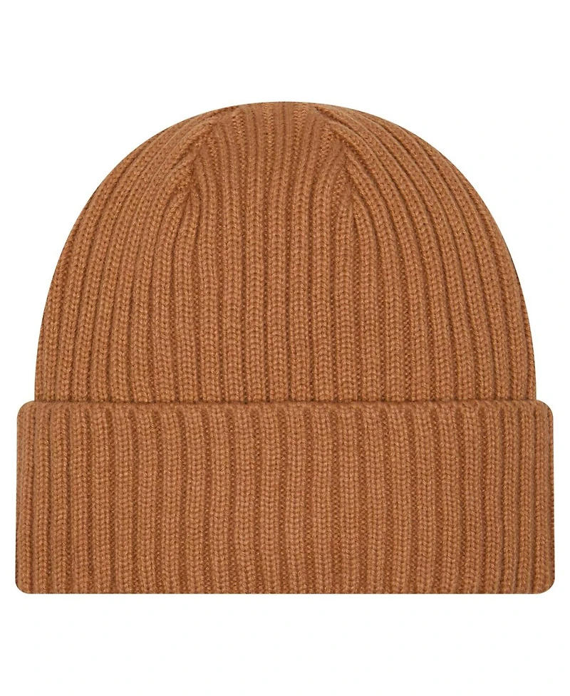 New Era Men's Tan Jacksonville Jaguars Color Pack Cuffed Knit Hat