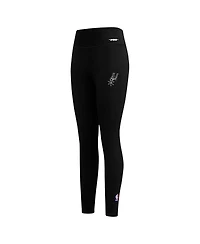 Pro Standard Women's Black San Antonio Spurs Paint the City Tri-Blend Jersey Leggings
