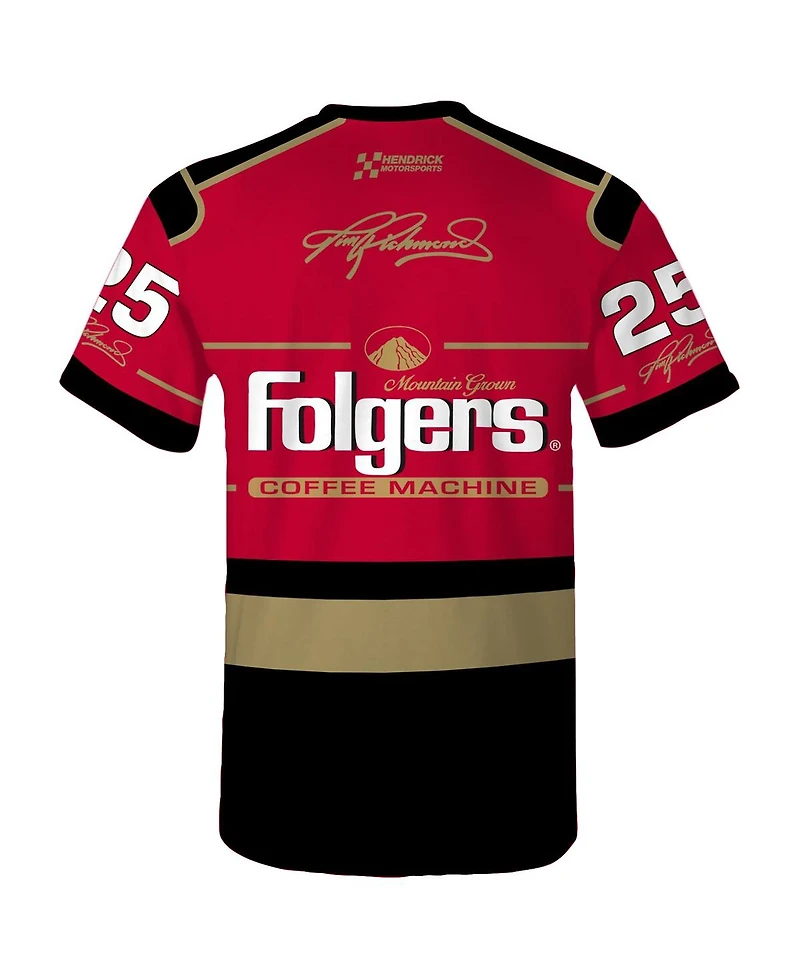 Hendrick Motorsports Team Collection Men's Red Tim Richmond Folgers Legend Uniform T-Shirt